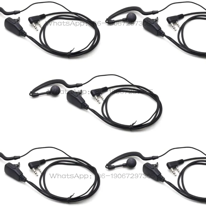 

Радиоуправляемая гарнитура Talkie G-образной формы с совместимым 2-контактным разъемом для RT21 H-777, 5 шт. в упаковке