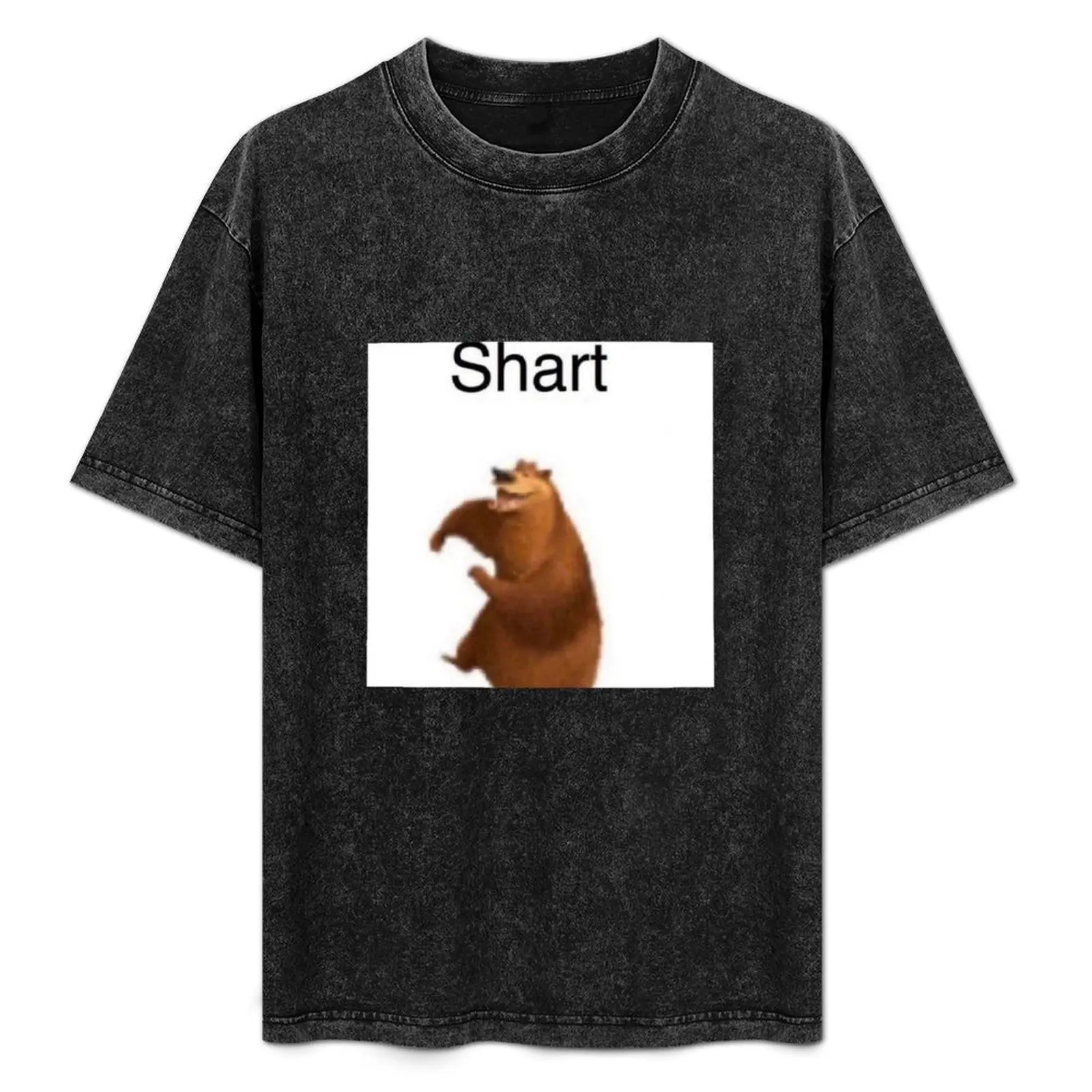 

Shart Bear Sticker T-Shirt Street Art Print Tee Shirt