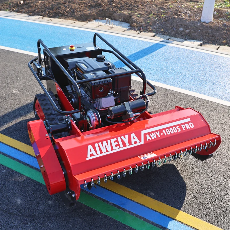 Customized Zero-Turn Four-Stroke Flail Mower – CE EPA Agricultural Smart Mini Remote Robot Lawn Mower