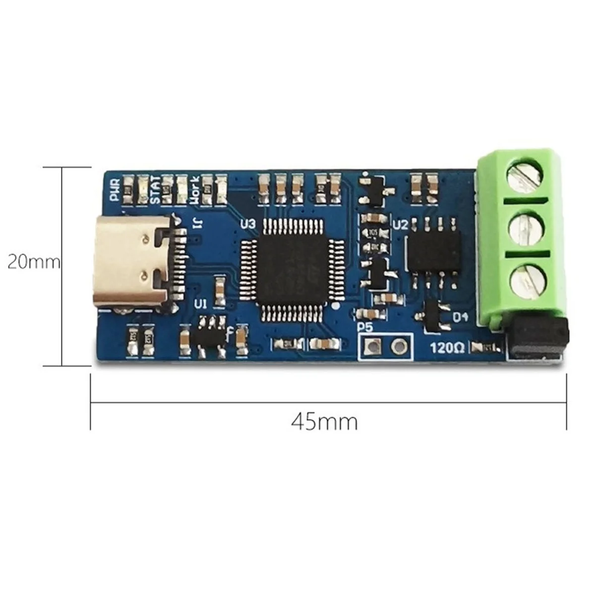 A22I USB to CAN Module Support CAN Portable CAN Bus Analyzer V2.0 Version Multifunctional Convenient Module
