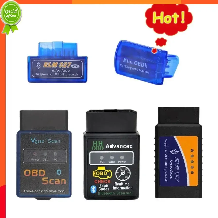 

Super V2.1 Mini-elm327 Bluetooth OBD2 EOBD2 ULME 327 Codeleser HHOBD Mini OBDII Scan-werkzeug