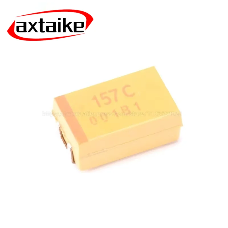 10PCS 150UF 157 157K 6.3V 10V 16V 3528 6032 7343 10% SMD 157J 157A 157C Tantalum Capacitor
