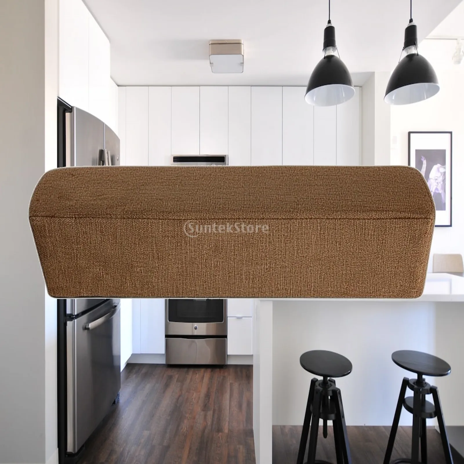Sofa Armrest Cushion Crevice Filler Pillow for Couch Gap Supportive Foam Insert Removable Cover for Daybed Reading Nook