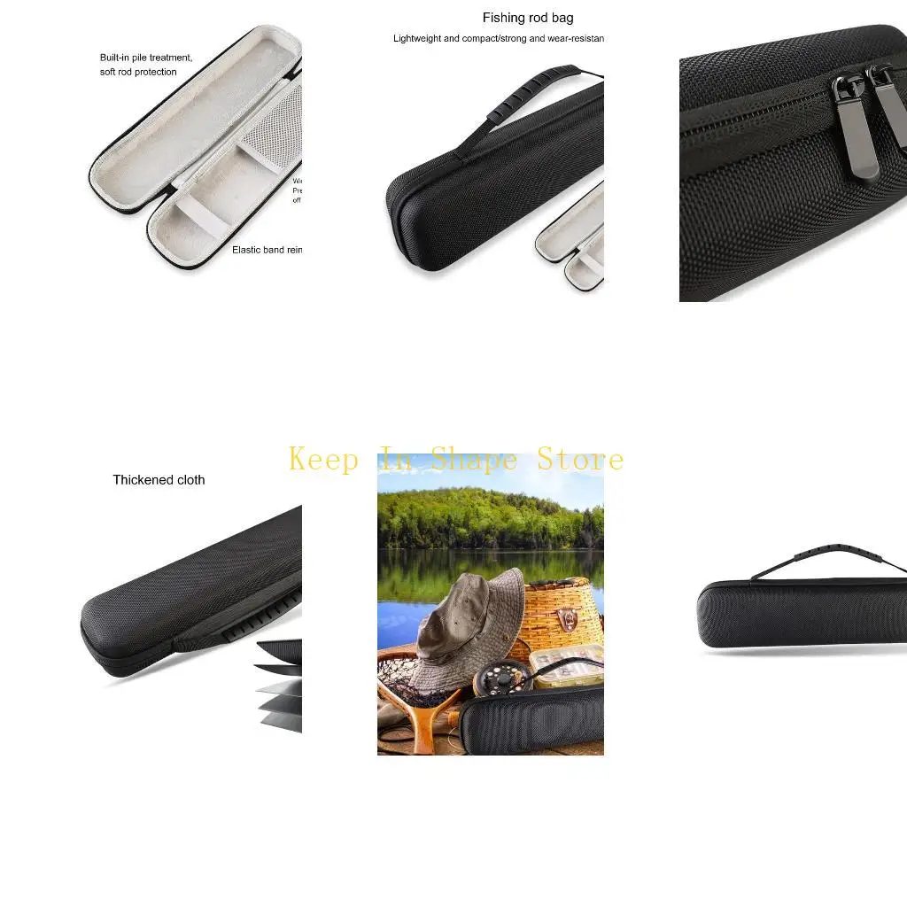 

U1JC противоударный портативный маленький мешок для удочки уличная удочка катушка чехол для хранения губки подкладка рыболовное