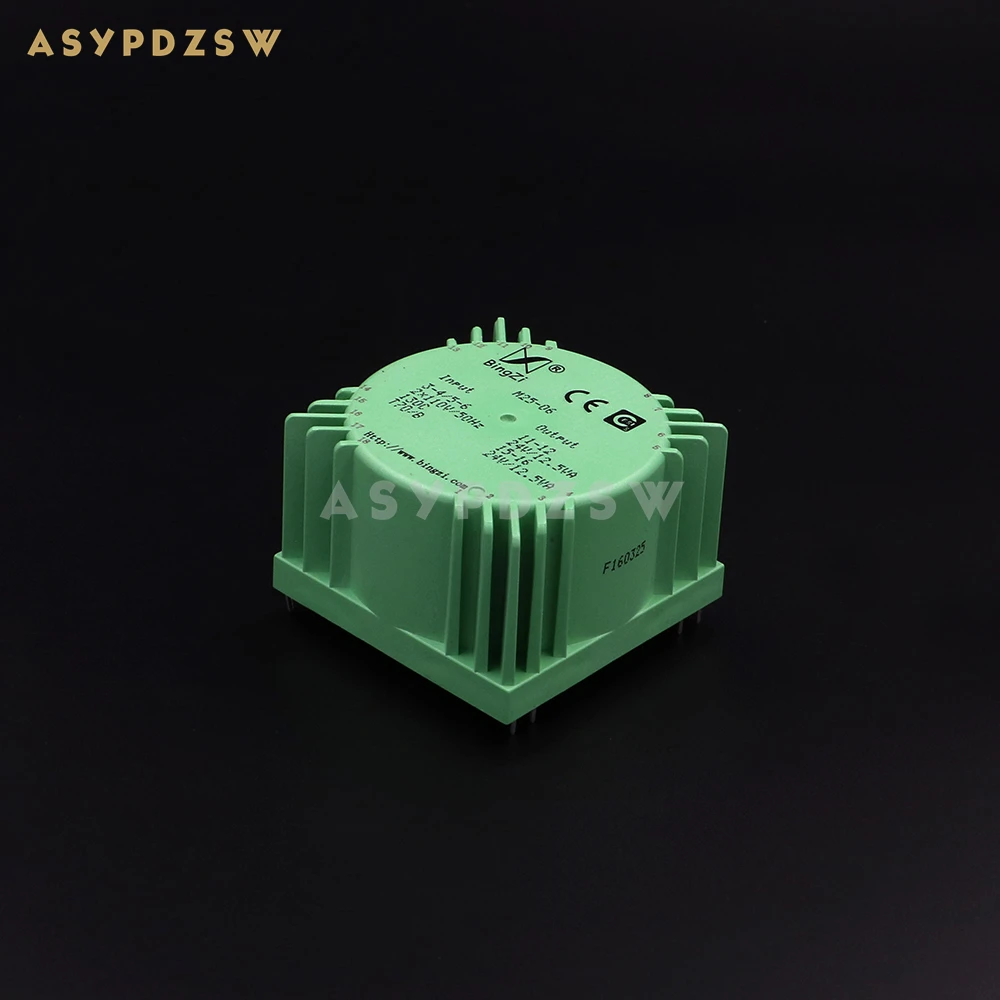 25VA Green Square 25W Sealed toroidal transformers M25-06 Output voltage AC dual 24V(2*24V)