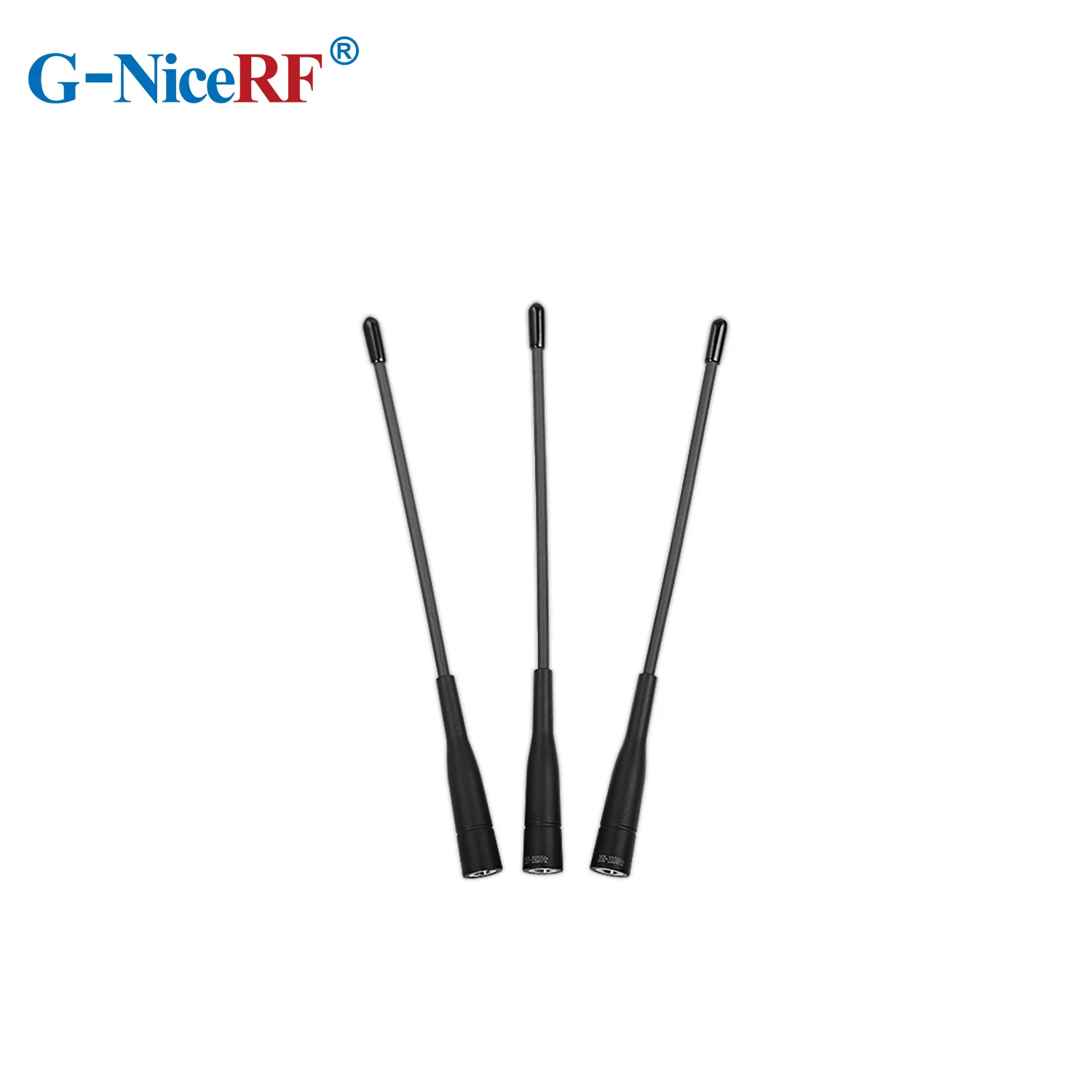 G-NiceRF | 4PCS SW370-ZB202 350~390MHz High Power Straight Rod Antenna