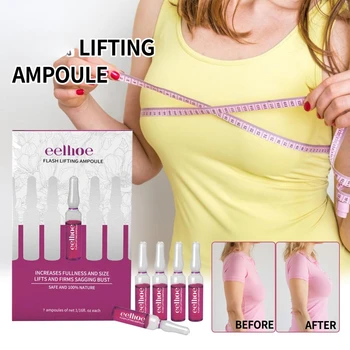 胸のマッサージオイル,なだめるような笑顔のリフト,弾力性のある皮の強化,胸のクランプのケア,フラッシュを持ち上げる