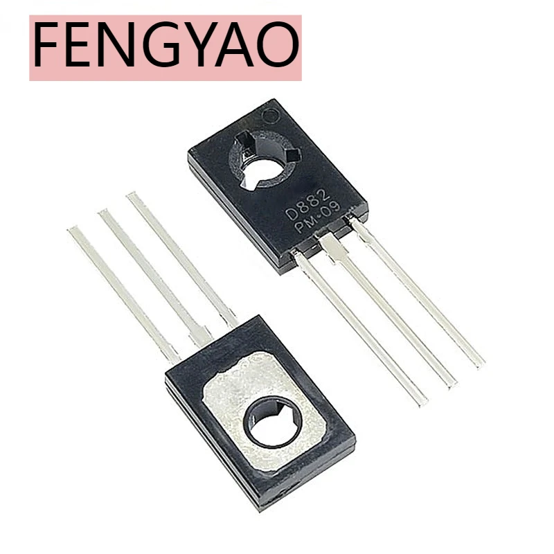 20 قطعة D882 TO126 2SD882 TO-126 882 شرائح IC الجديدة والأصلية #1