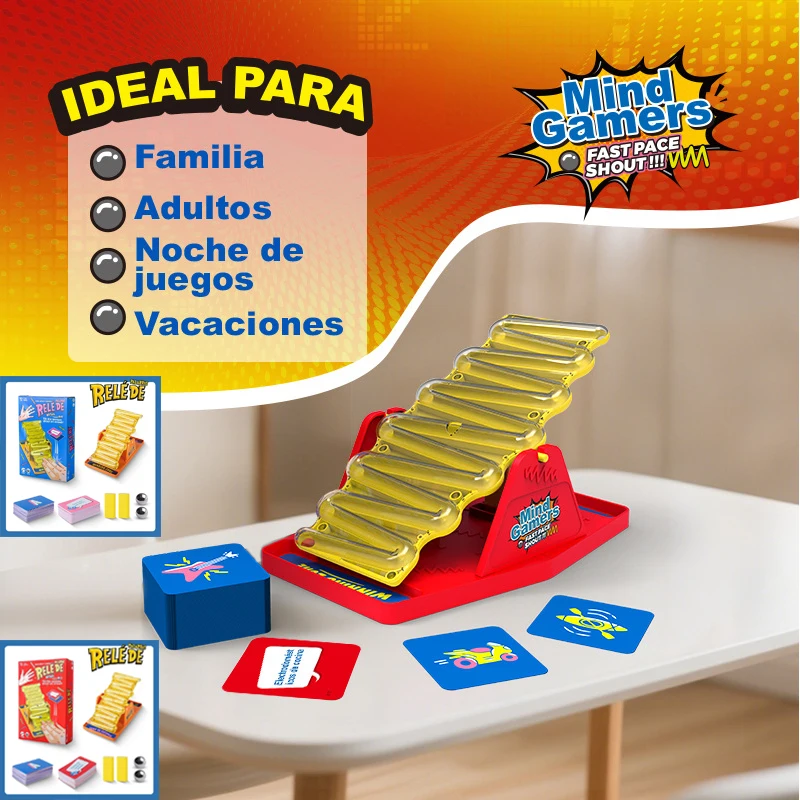 Tilt n Shout Shake Stilt Board Schaakbord Multiplayer Interactief Beantwoording Desktop Speelgoedspel Familiefeest Bordspellen Kinderspeelgoed&*