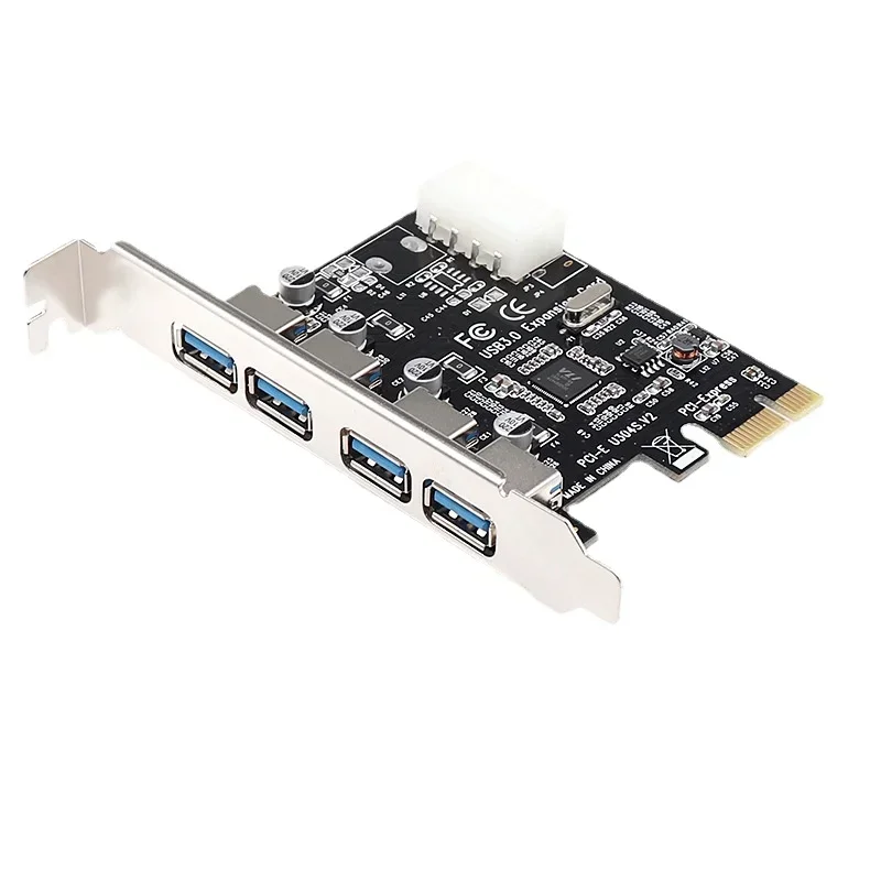 4 Port USB 3.0 PCI-e Expansion Card PCI Express PCIe USB 3.0 Hub Adapter 4-port USB3.0 Controller USB 3 0 PCI E PCIe Express 1x