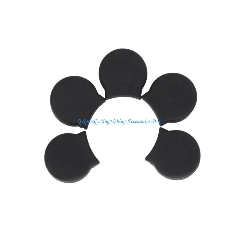  5Pcs Rubber Clarinet Thumb Pads Replacement Clarinet Thumb Rest Cushion