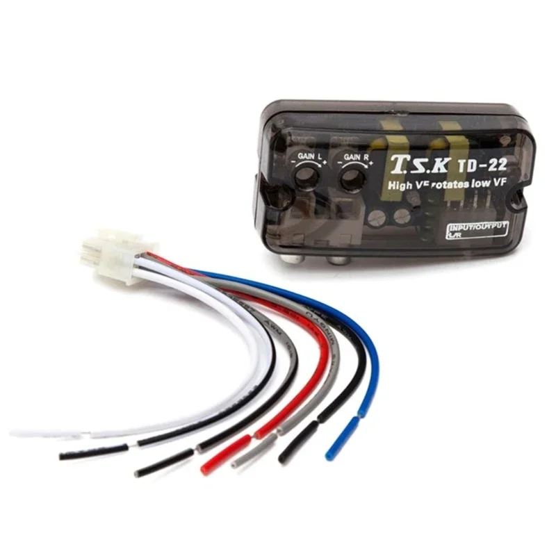 

Car Stereo High to Low Levels Converter,Auto Car RCAs High to Low 2-Channel Line Output Adapter with Wire