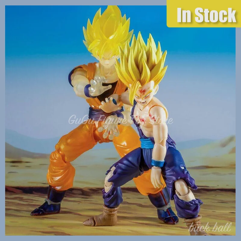 Dragon Ball Figures Father And Son Set Goku Gohan Action Figure Pvc Doll Desk Statue Model Collection Room Decoration Toys Gifts