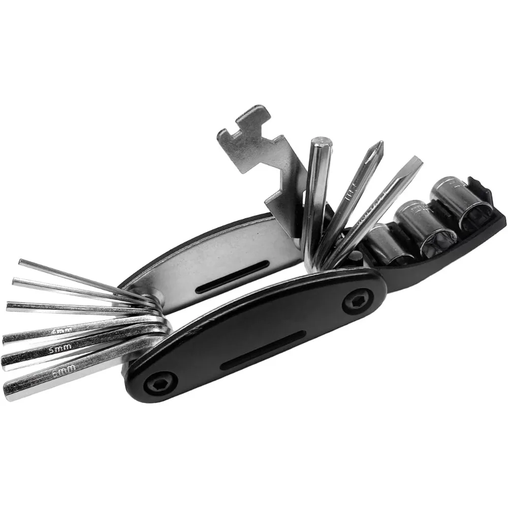 

Набор инструментов для ремонта велосипеда, многофункциональный инструмент 16-в-1 с шестигранным ключом и отверткой, портативный многофункциональный инструмент для мотоцикла, горного велосипеда