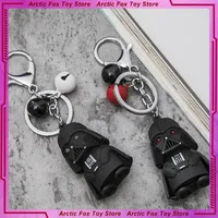 5cm Darth Vader Anime Figure Cartoon LED Light-emitting Sound Keychain Action Figure Anime Collectible Model Birthday Gift Toys
