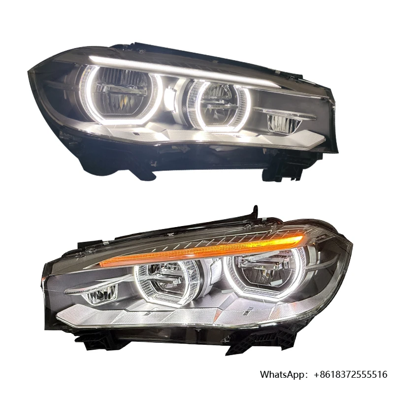 

Whosale Headlights for X5 F15 2014 2018 Head Light Lamp Front Light New LED Headlamp Headlights Assembly Car LED Headlight