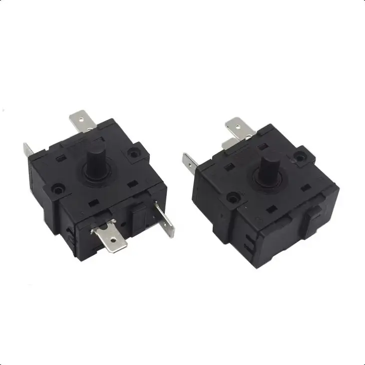 Electric Room Heater Position 2Pin 3Pin 5Pin Rotary Switch Selector AC 250V 16A Radiator
