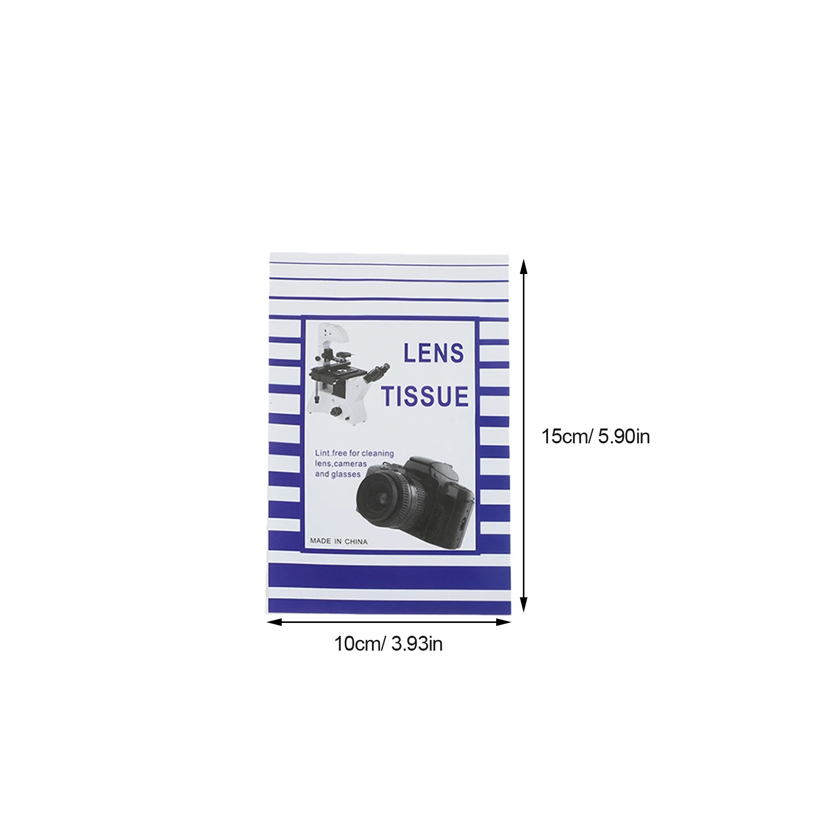 200Pcs Soft Lens Cleaning Wipes Disposable Paper Tissue for Screen Camera Glasses Microscope Electronic Wipes Sunglasses Cleaner