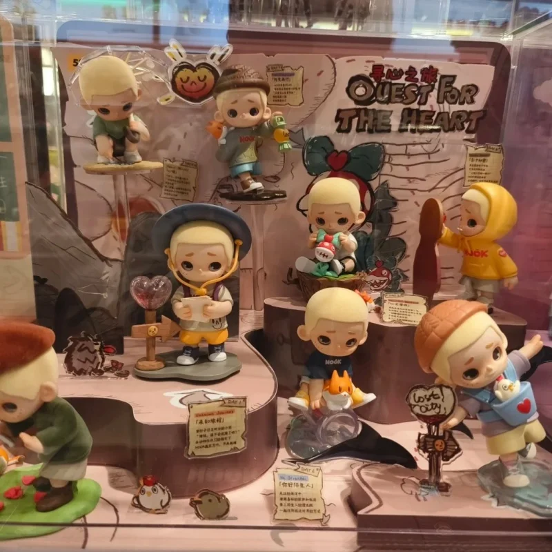 

Genuine Nook Journey To Find The Hear Series Blind Box Car Decoration Desktop Figurine Cute Trendy Toy Doll Gift For Girls