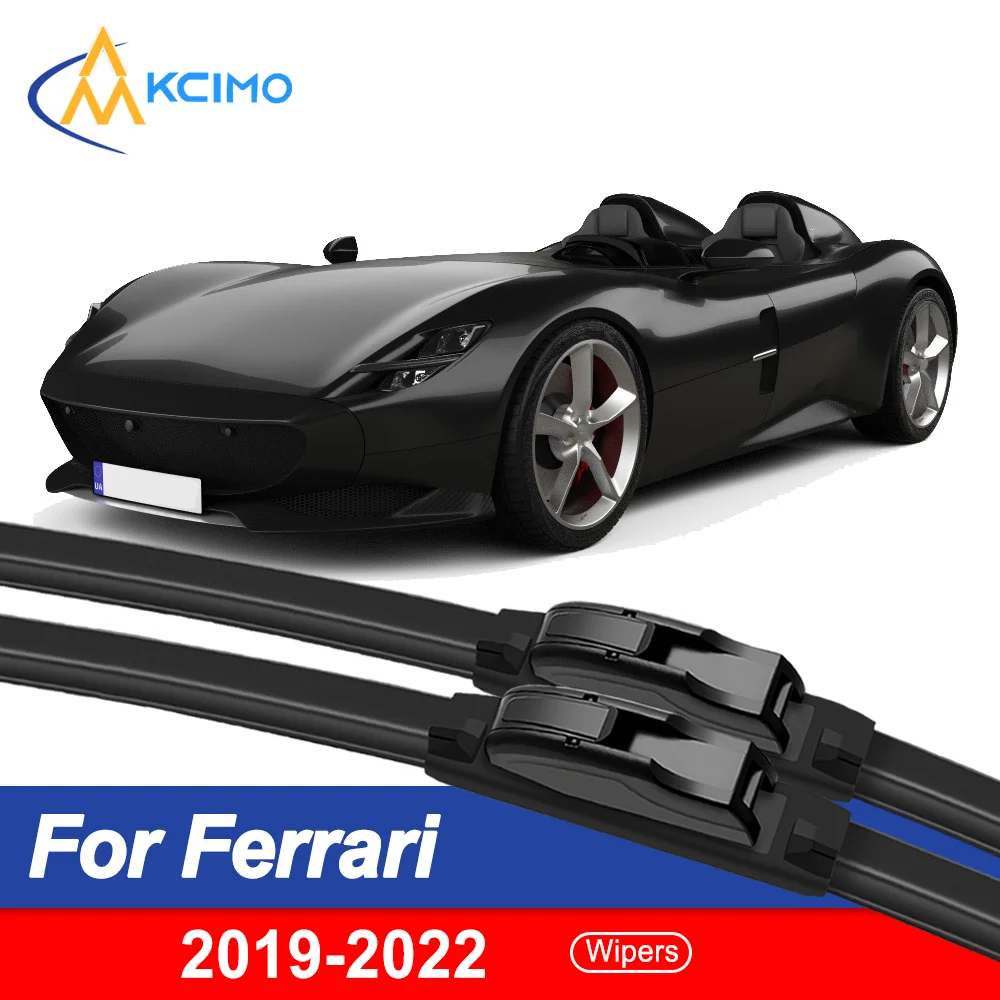 

Drive Confidently 2PCS Premium Wiper Blades for Ferrari Monza SP1 2019-2022 All-Season Clarity Strong Frame Smooth Wipe