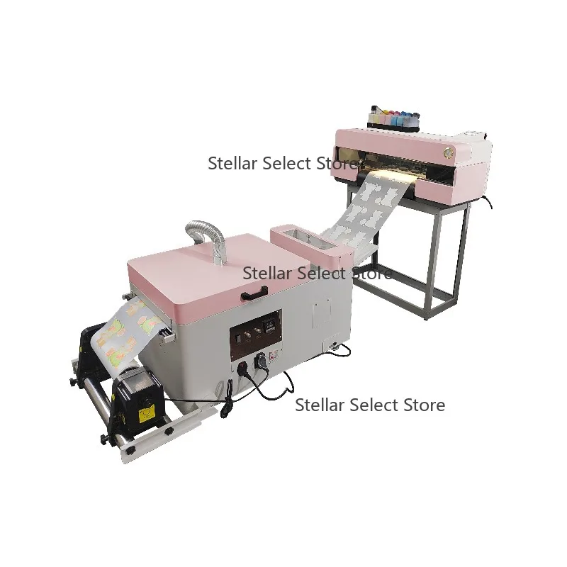 2025 New High Speed DTF T-Shirt Inkjet Printer 30cm A3 Size for Clothing with PET Film and 1 Year Warranty