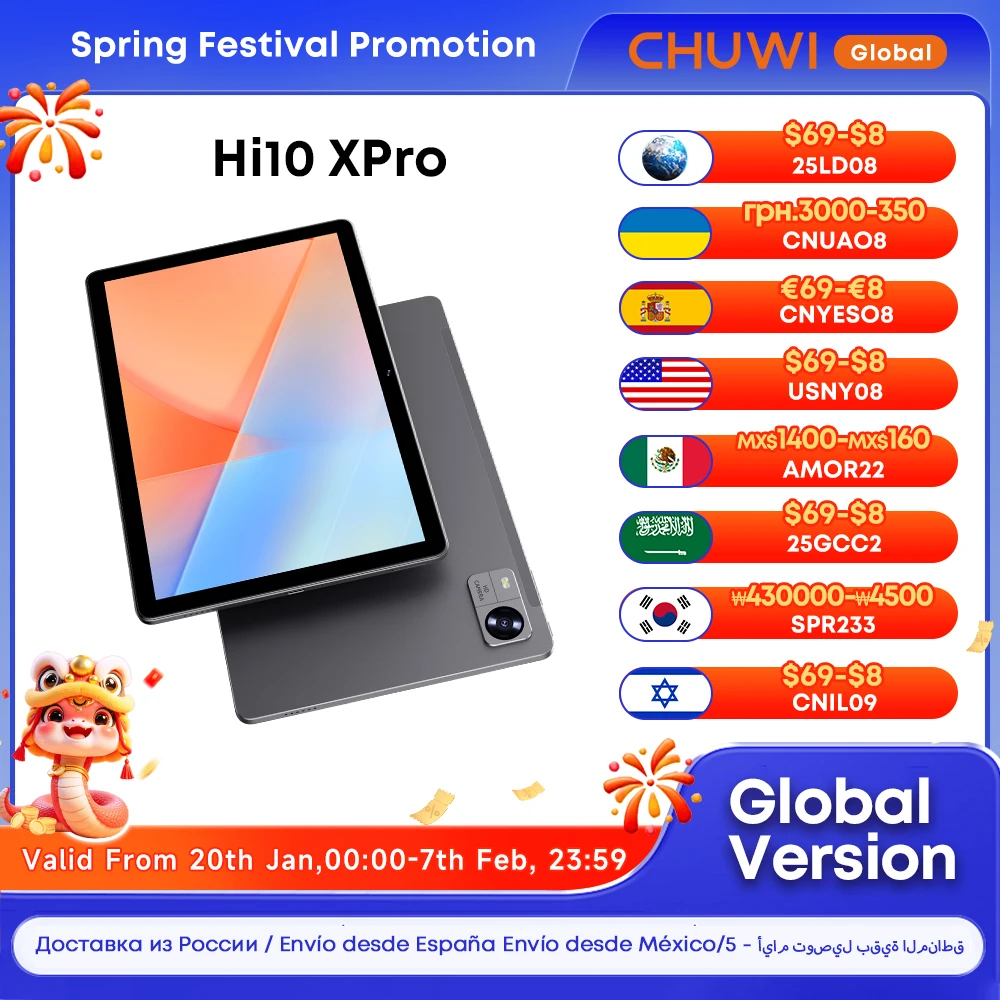 Планшет CHUWI Hi10X Pro 4G LTE