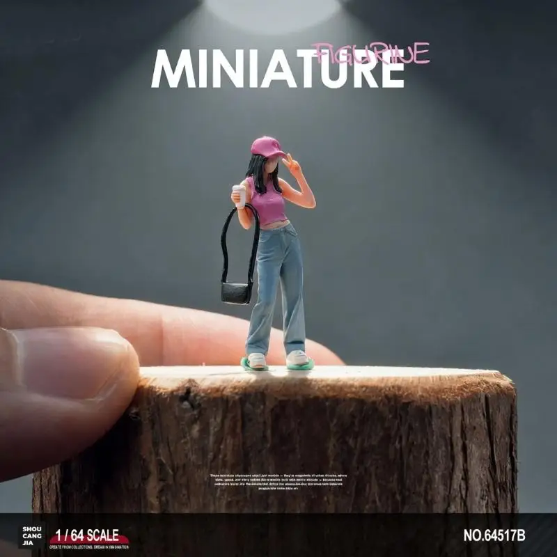 Handbemalte Miniaturfiguren Maßstab 1:64 für Zugszenen, Dioramen, Modell-Requisiten 3XUF – Detail 5
