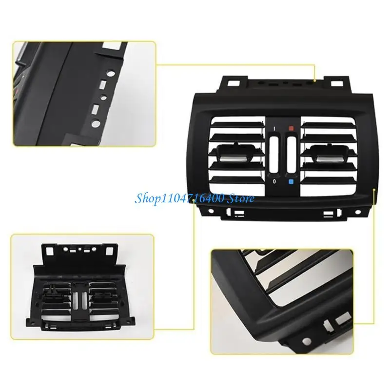 

y1gd Car Rear Air Conditioner Vent Outlet Grille Panel for F25 F26 10-16 64229200888 Car Rear Exhaust Grille Cover