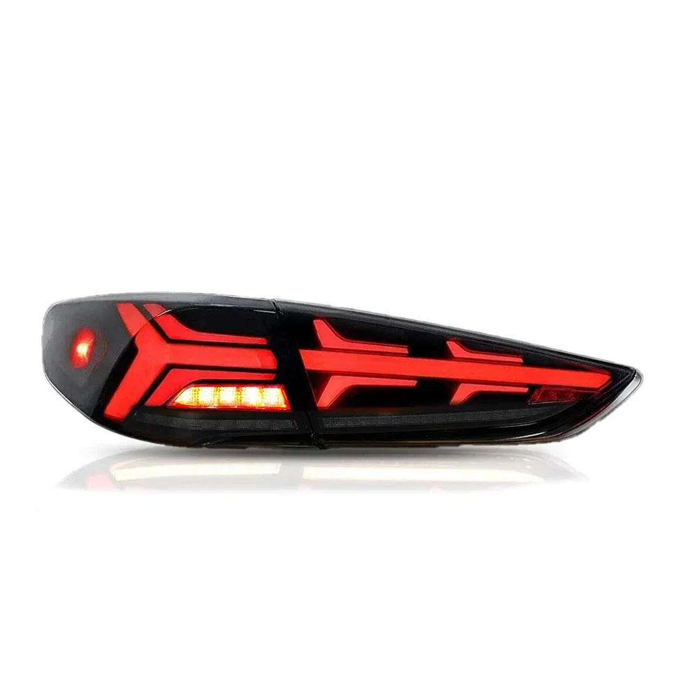 LED Tail Lights for Hyndai Sonata 2017 2018 2019 with Dynamic Turning signal for Sonata 7th Gens Rear Lamp Assembly