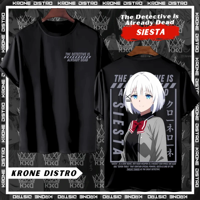 SIESTA Katun Premium 24s Tshirt Distro Oversize Dewasa T-shirt