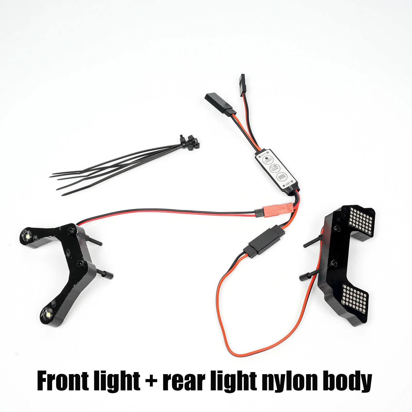 Simulation Head Wheel Front and Rear Lights Roof Guard for 1/16 ARRMA MINI KRATON RC Truck RC Car