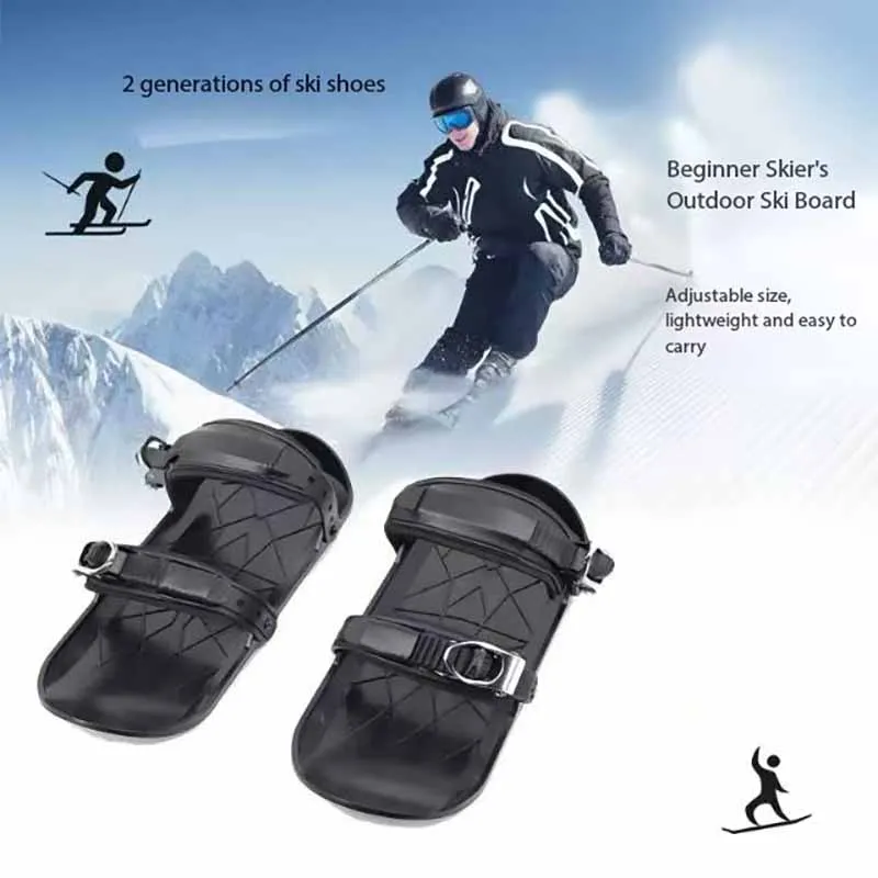 

New Mini Wear resistant Ski Shoes for Skiing, Winter, Children, Adults, Outdoor Sports, Sledging, Skiing, Snowboarding