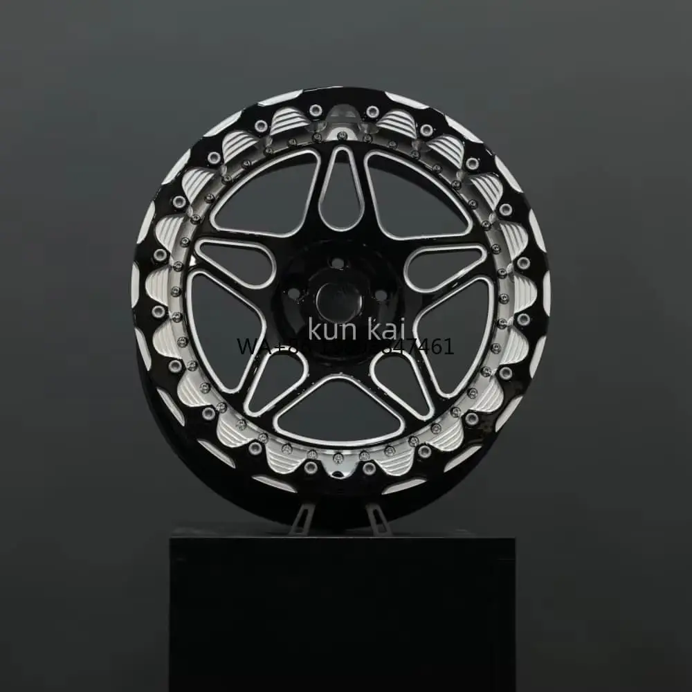 

New 15-18 Inch Aluminum Drag Racing Beadlock Forged Wheels 5x112/5x114.3 PCD for Luxury high-end customization