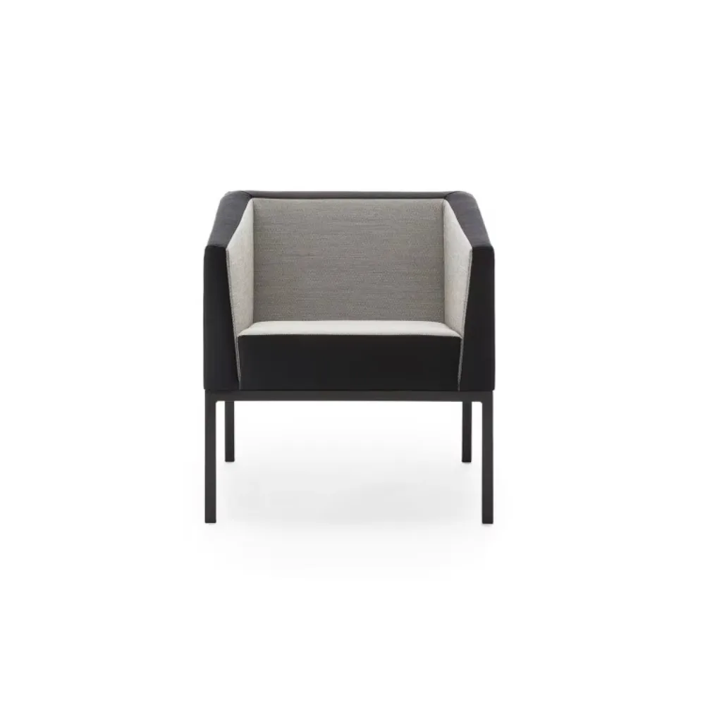 Modern Modular Leather Office Lounge Chair For Home Or Hotel Loose Furniture Sofa Set For Living Room Use