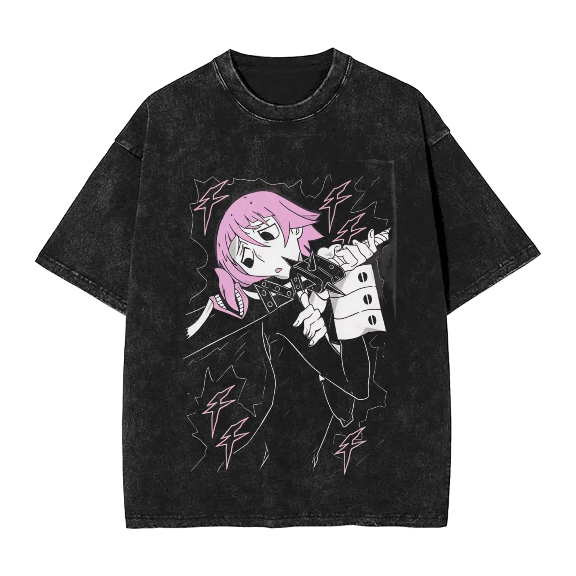 Souls Eaters Maka Albarn T Shirt  Simple T Shirts Short Sleeve Aesthetic Tops Summer Casual O-Neck Oversized Tees