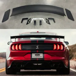 ABS Plastic Carbon Fiber Vicrez sport Style Rear Spoiler For Ford Mustang GT500 spoiler 2015 2016 2017 2018 2019 2020 2021 2023