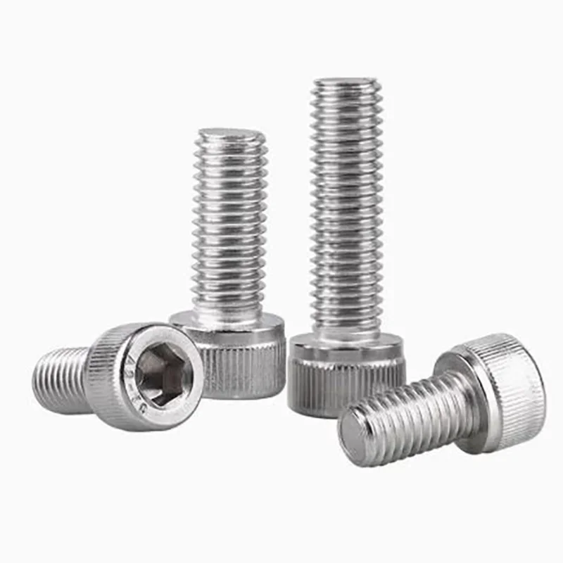 Fine Pitch M3 M4 M5 M6 M8 M10 M11 M12 Fully Threaded Stainless Steel DIN912 Allen Hexagon Hex Socket Head Cap Bolt Screw