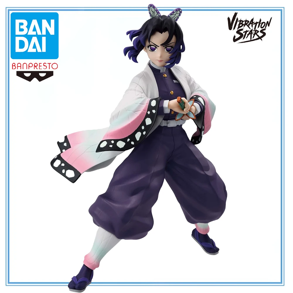 100% Original Bandai Spirits BANPRESTO vibración estrellas Kimetsu No Yaiba Kochou Shinobu colección serie Anime figura