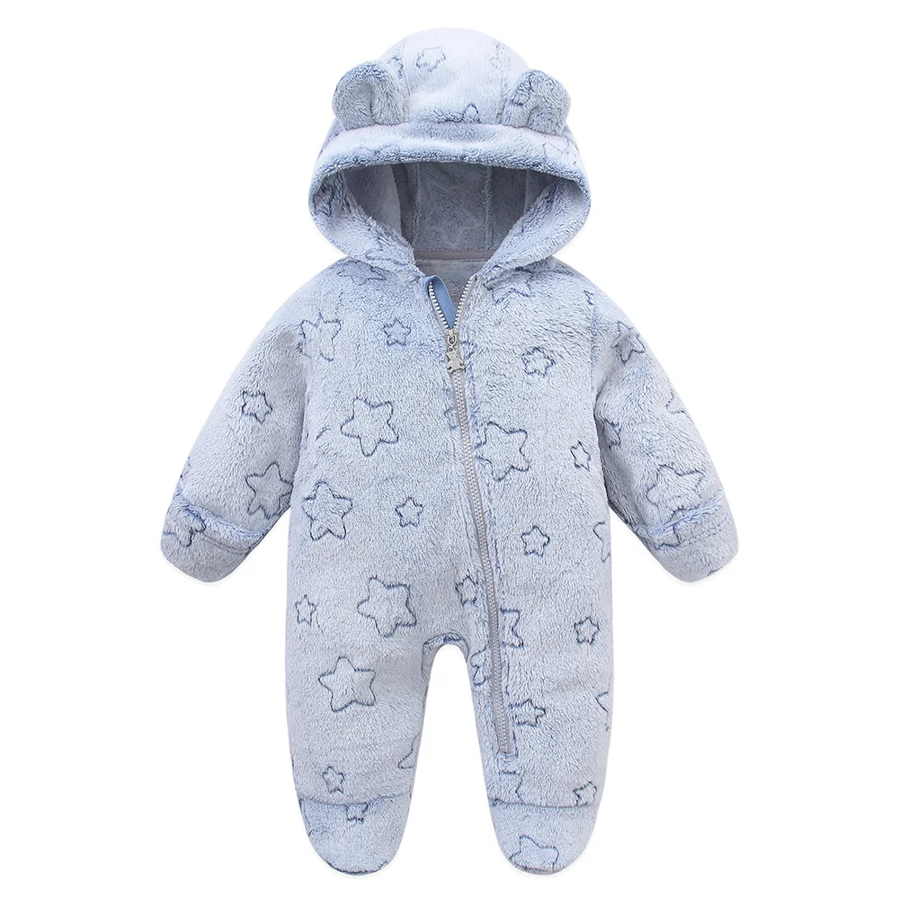 Baby Romper 2026 New Flannel Soft and Warm Universal Elegant Comfortable Romper 0-19 Months