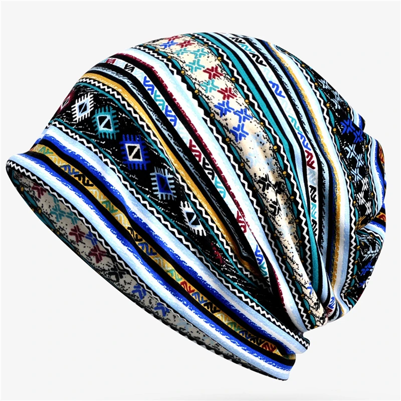 Winter Soft Warm Skullies Beanies Hip Hop Hat Men Elastic Hats Green Red Trendy Streetwear Scarf Bonnet For Women Cycling Cap