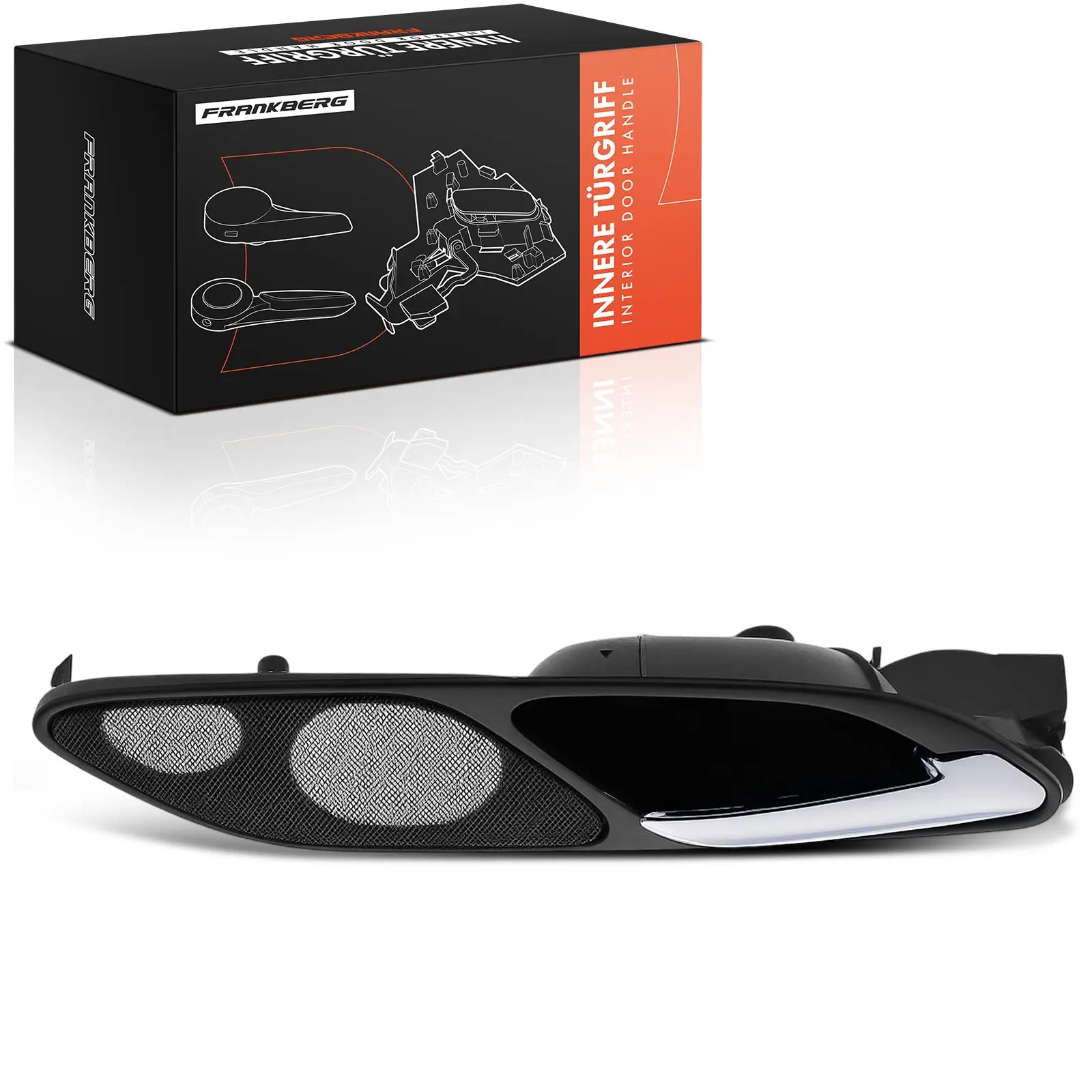 Frankenberg 1x binnendeurgreep rechtsvoor voor BMW 3-serie Coupé E46 2000–2006 51418222706
