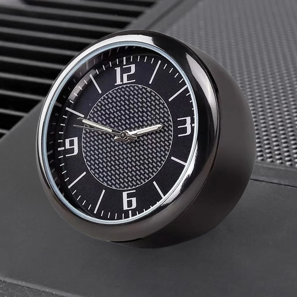 

Car Clock Ornaments Battery Operated Air Vents Outlet Watch Pointer Display Mini Decoration Clock Car Watch Car Accessories