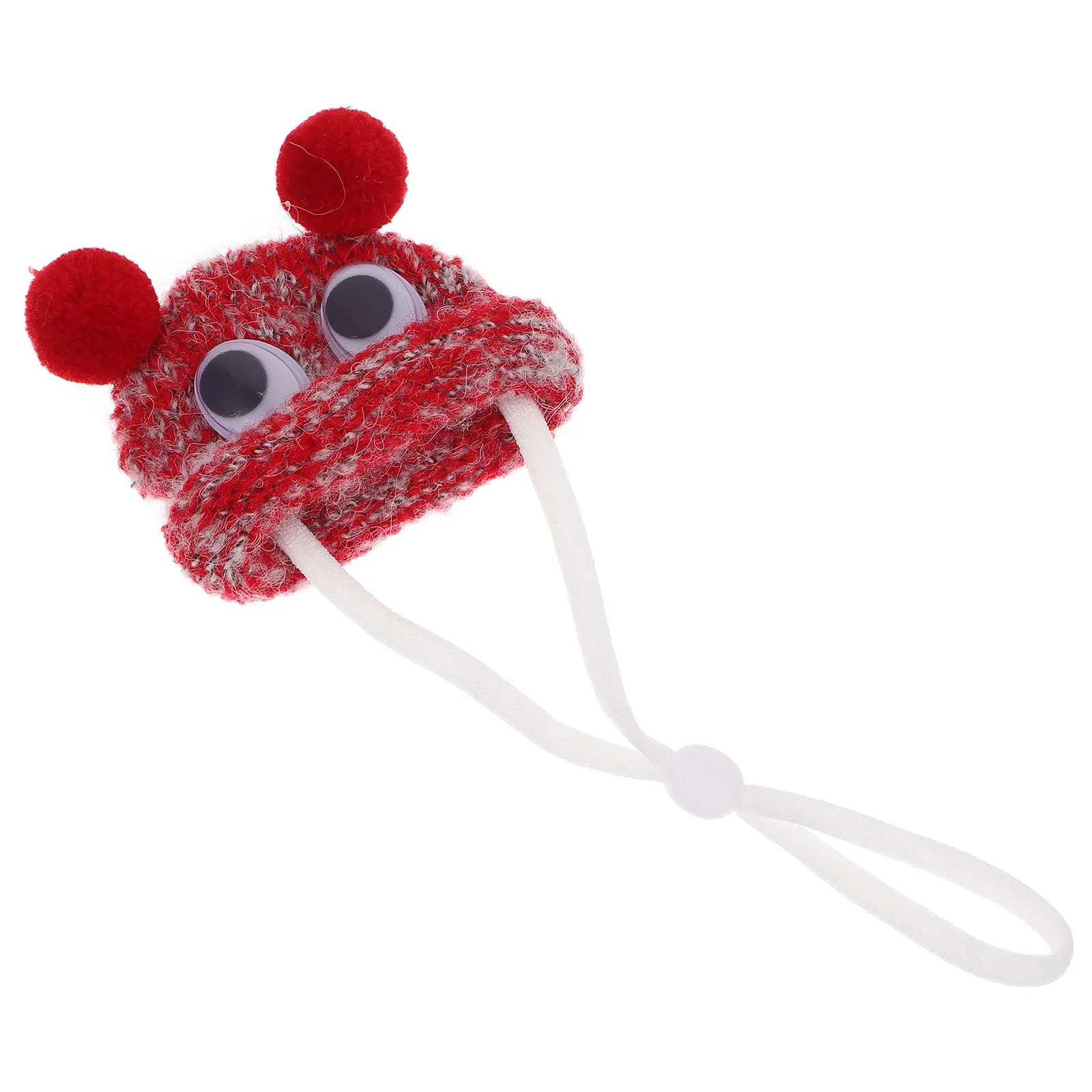 

Mini Adjustable Knitted Hamster Hat Christmas Guinea Pig Lizard Small Pet Hat Decoration Accessories Pet Hats Hamster Clothing