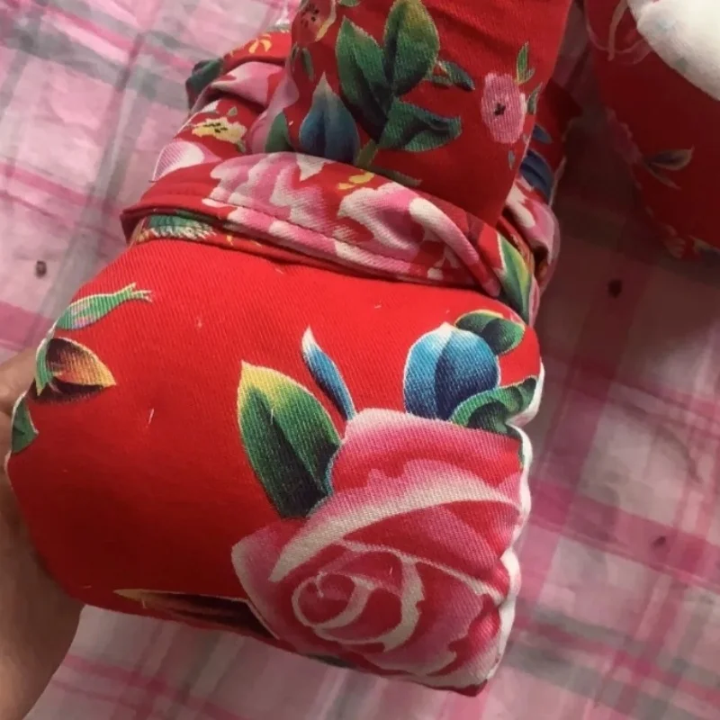 Uomo fatto a mano morbido fiore T slip imbottito in cotone di grandi dimensioni gonfi mutandine festa privata costume sexy slip FKK Fetish Club BF