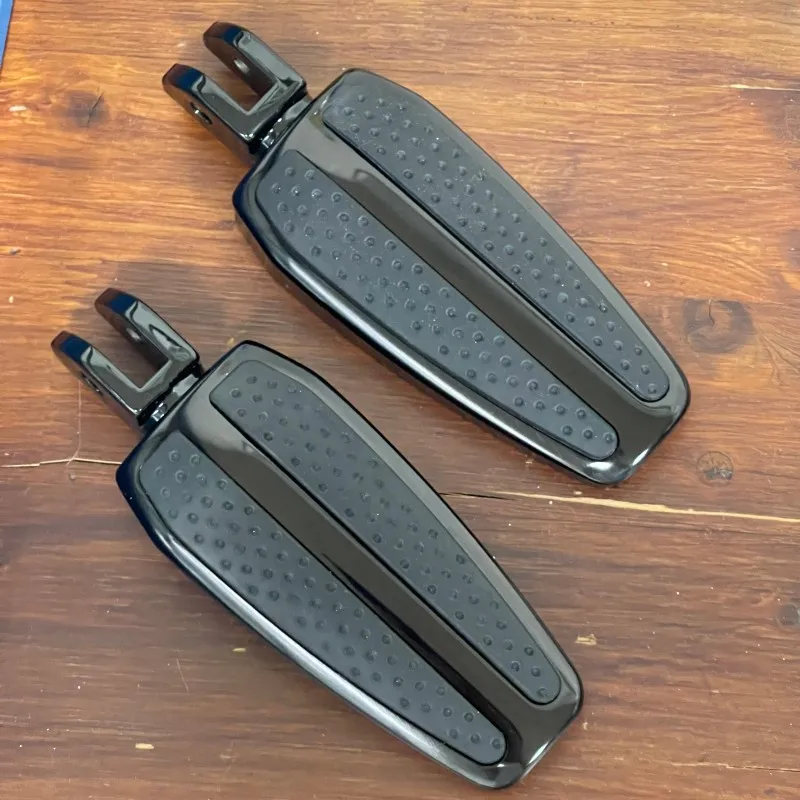 

For Harley FXBB Street Bob Low Rider Sport Glide FLSB Softail Breakout FXBR 2018-2021 Motorcycle Black Rider Footrests Foot Pegs