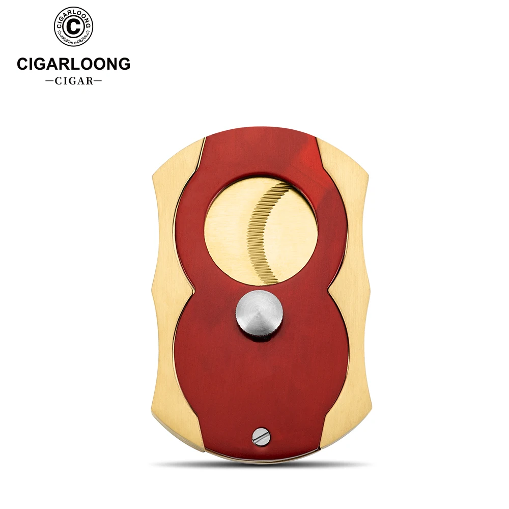 Cigar Cutter Sharp Stainless Steel Large Caliber Thick Double-edged Multi Style Portable Travel Cigar Accessories Cutter CE-25D2