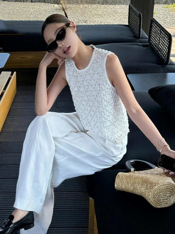 

Новинка M Home: Женский укороченный топ с бисерной отделкой, модный, с вырезами, на одной пуговице, приталенный жилет