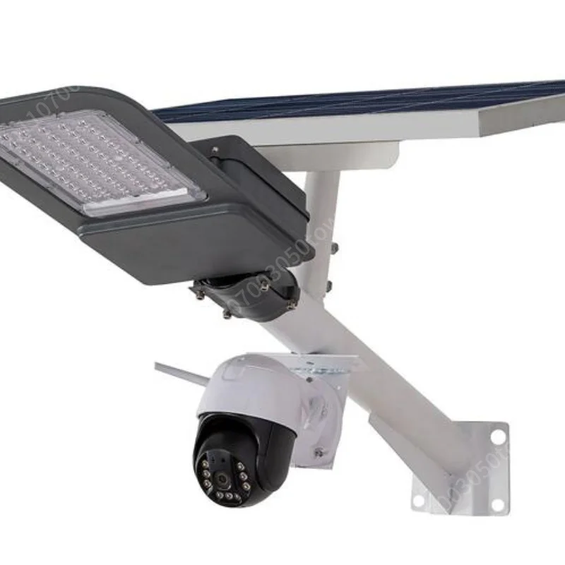 Integrated Solar Street Garden Lighting Outdoor Waterproof 4G WIFI Camera 800W Cctv Solar Motion Sensor Light