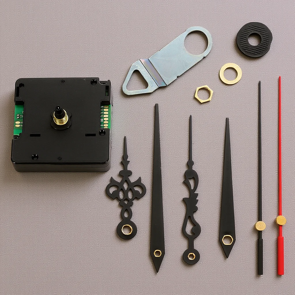 

DIY Wall Clock Movement Mechanism Motor Replacement Repair Part Precise Automatic Time Adjustment