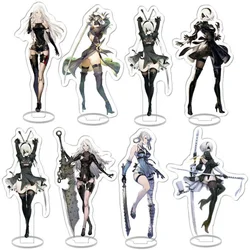 NieR:Automata Anime Game Acrylic Stand Model Toys Girl 2B Action Figure Desk Decoration Plate Collectible For Friend Fans Gifts
